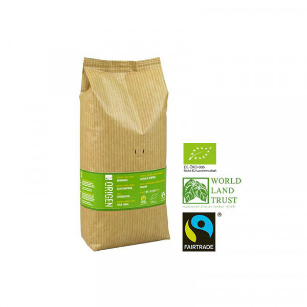 Puro Fairtrade Bio Origen Honduras - Bohne 1kg