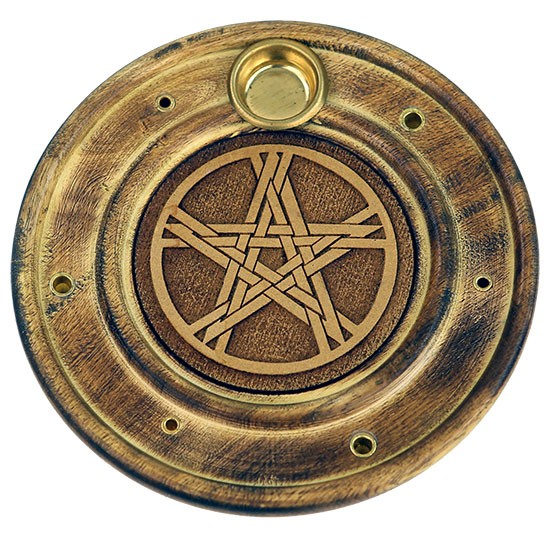 Räucherstäbchenhalter - Pentagramm