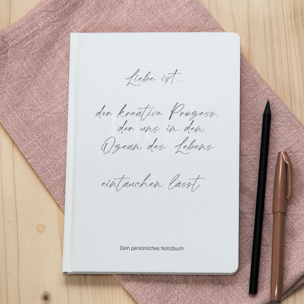 Notizbuch "Liebe" Tagebuch