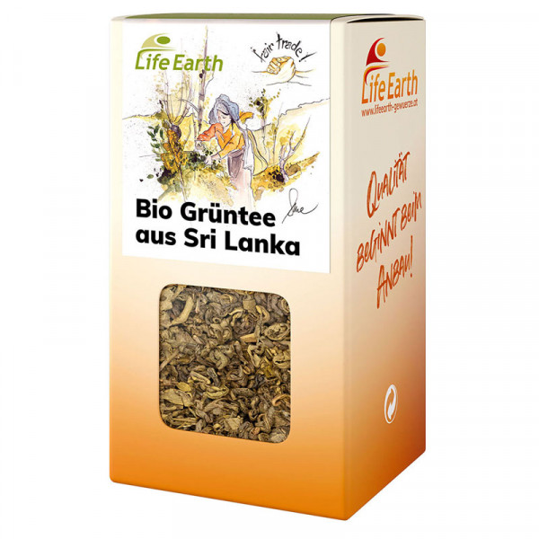Bio Grüntee aus Sri Lanka