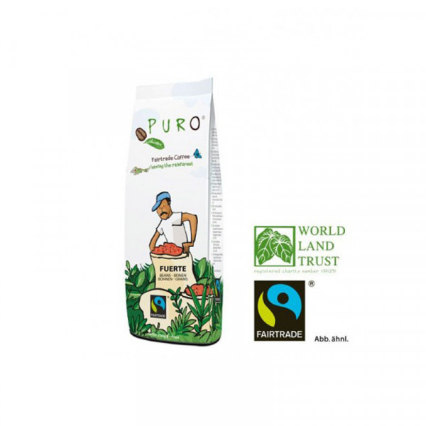 Puro Fairtrade Fuerte Bohnen 250g